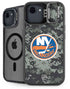 NHL New York Islanders Camo iPhone 16e Kickstand Case