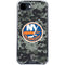 NHL New York Islanders Camo iPhone 16e Clear Case