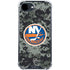 NHL New York Islanders Camo iPhone 16e Clear Case