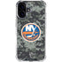 NHL New York Islanders Camo iPhone 17 Clear Case