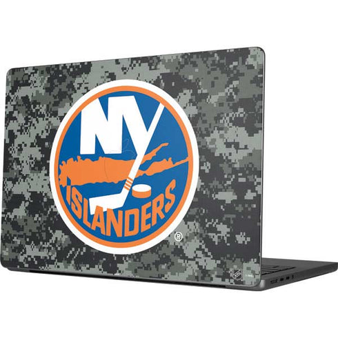 NHL New York Islanders Camo Apple MacBook Pro 14-inch Skin