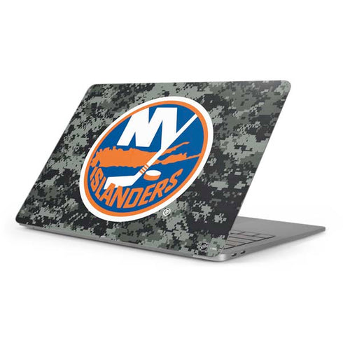 NHL New York Islanders Camo Apple MacBook Pro 16-inch Skin