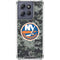 NHL New York Islanders Camo Moto G Play 5G (2025) Clear Case