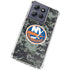 NHL New York Islanders Camo Moto G Power 5G (2025) Clear Case