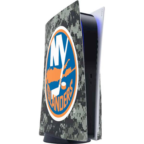 NHL New York Islanders Camo PlayStation PS5 Skins