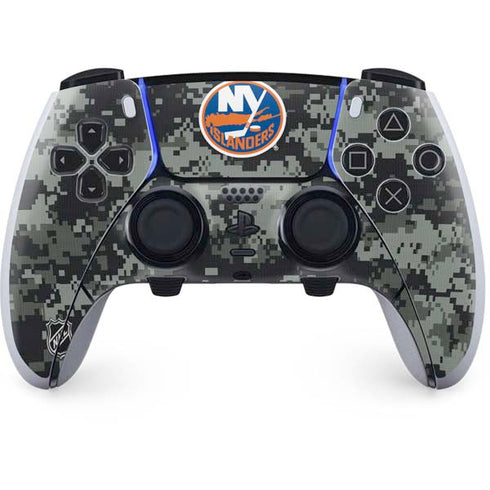 NHL New York Islanders Camo PlayStation PS5 Skins