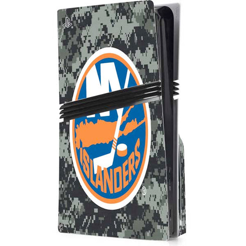 NHL New York Islanders Camo PlayStation PS5 Skins