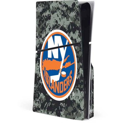 NHL New York Islanders Camo PlayStation PS5 Skins