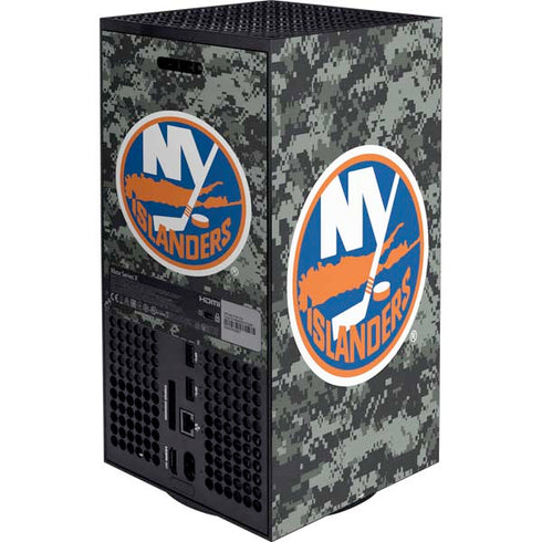 NHL New York Islanders Camo Xbox Series X Bundle Skin