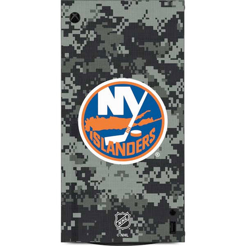 NHL New York Islanders Camo XBox Series X Digital Edition Console Skin