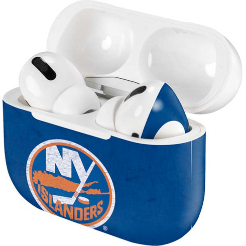 NHL New York Islanders Distressed AirPods Skins