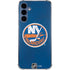 NHL New York Islanders Distressed Galaxy A35 5G Clear Case