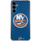 NHL New York Islanders Distressed Galaxy A55 5G Clear Case