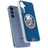 NHL New York Islanders Distressed Galaxy A55 5G Clear Case