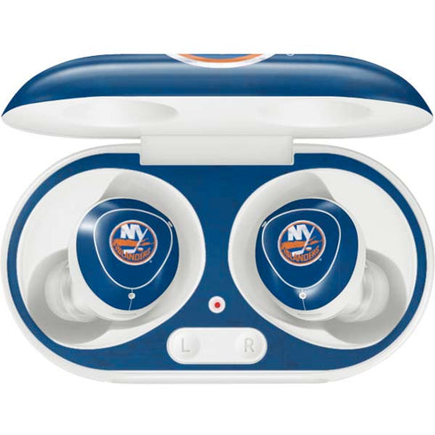 NHL New York Islanders Distressed Galaxy Buds Plus Skin