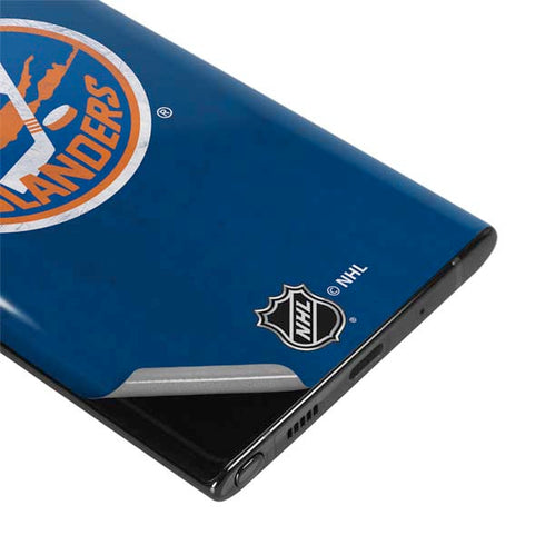 NHL New York Islanders Distressed Galaxy Note 10 Plus Skin