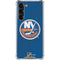 NHL New York Islanders Distressed Galaxy S24 FE Clear Case