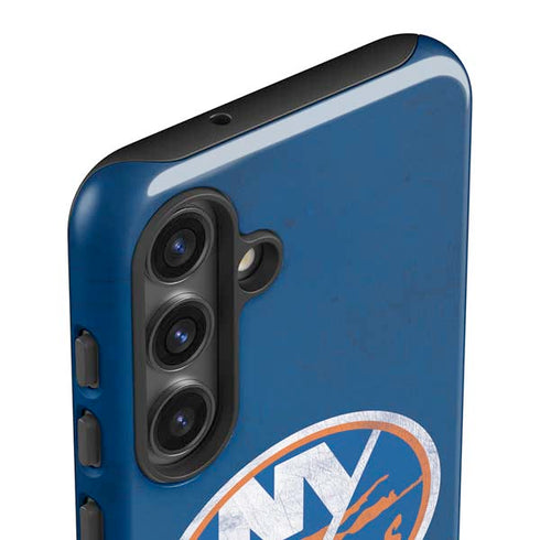 NHL New York Islanders Distressed Galaxy S25 Impact Case