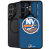 NHL New York Islanders Distressed Galaxy S25 Kickstand Case