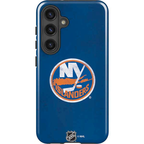 NHL New York Islanders Distressed Galaxy S25 Plus Impact Case