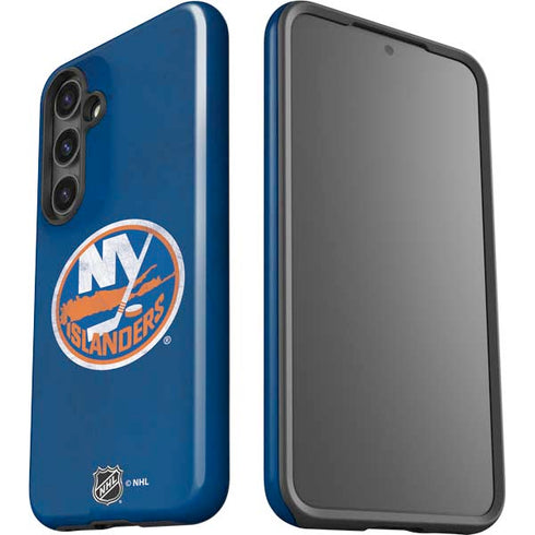 NHL New York Islanders Distressed Galaxy S25 Plus Impact Case
