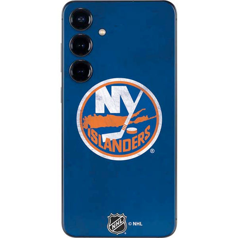 NHL New York Islanders Distressed Galaxy S24 Skin