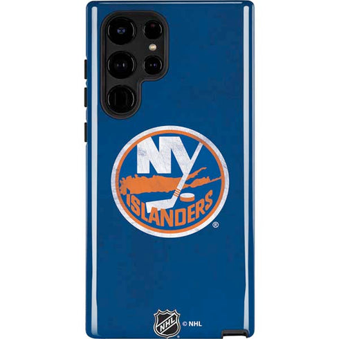 NHL New York Islanders Distressed Galaxy S25 Ultra Impact Case