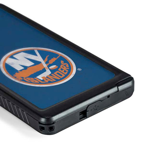 NHL New York Islanders Distressed Galaxy S24 Ultra Waterproof Case