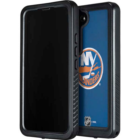NHL New York Islanders Distressed Galaxy S24 Waterproof Case