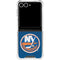 NHL New York Islanders Distressed Galaxy Z Flip7 Clear Case