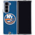 NHL New York Islanders Distressed Galaxy Z Fold5 5G Clear Case