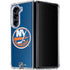 NHL New York Islanders Distressed Galaxy Z Fold5 5G Clear Case