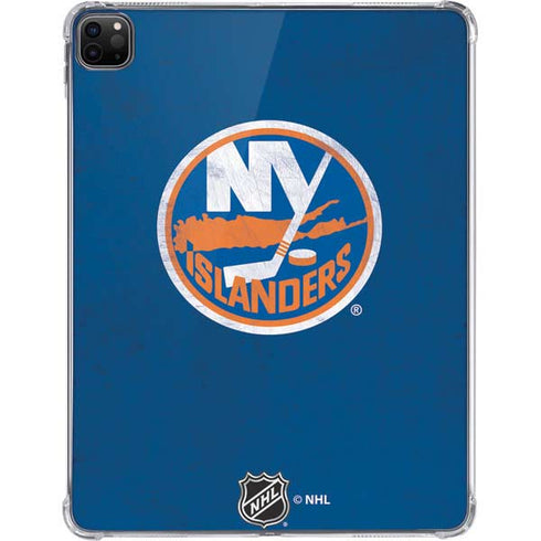NHL New York Islanders Distressed iPad Pro 11in (2024) Clear Case