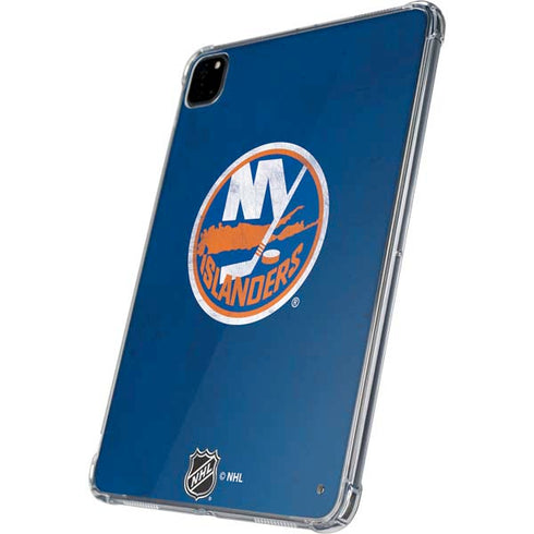 NHL New York Islanders Distressed iPad Pro 11in (2024) Clear Case