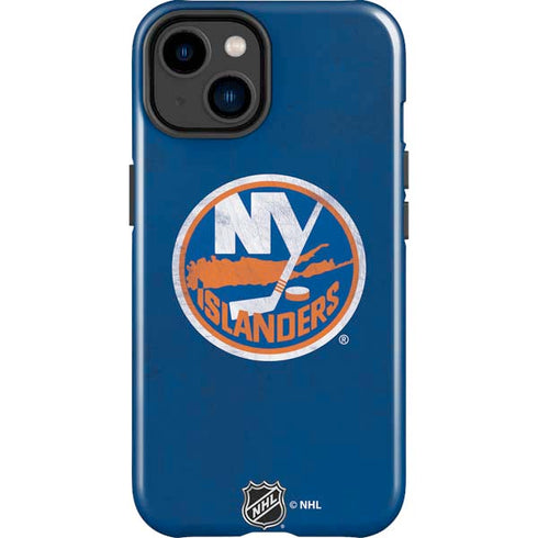 NHL New York Islanders Distressed iPhone 15 Impact Case