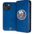 NHL New York Islanders Distressed iPhone 15 Plus Folio Case