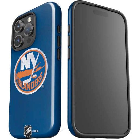 NHL New York Islanders Distressed iPhone 16 Pro Impact Case