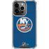 NHL New York Islanders Distressed iPhone 16 Pro Max Clear Case