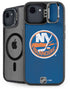 NHL New York Islanders Distressed iPhone 16e Kickstand Case