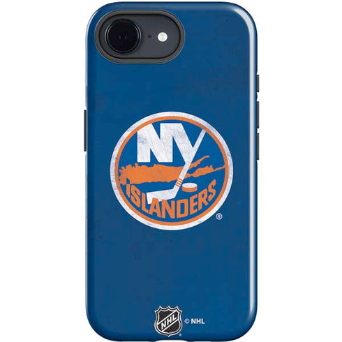 NHL New York Islanders Distressed iPhone 16e Impact Case