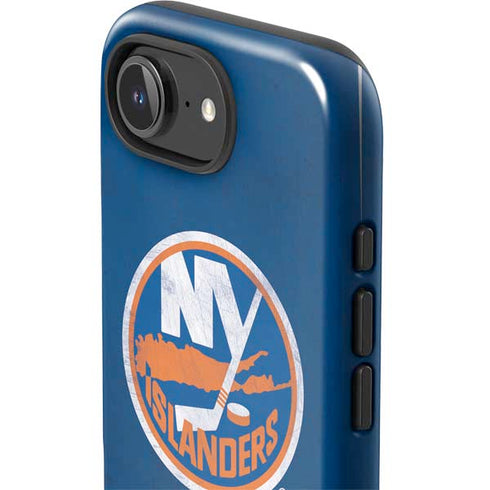 NHL New York Islanders Distressed iPhone 16e Impact Case