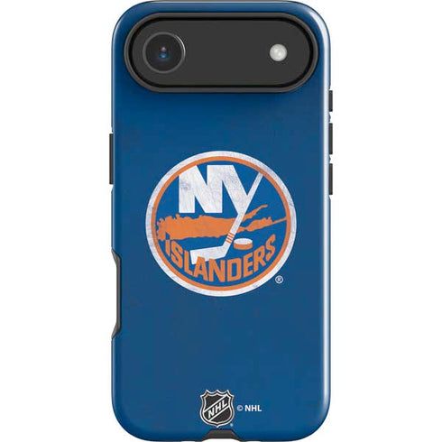 NHL New York Islanders Distressed iPhone 17 Air Impact Case