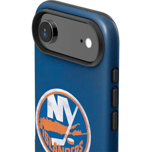 NHL New York Islanders Distressed iPhone 17 Air Impact Case
