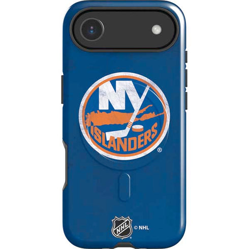 NHL New York Islanders Distressed iPhone 17 Air Magsafe Impact Case