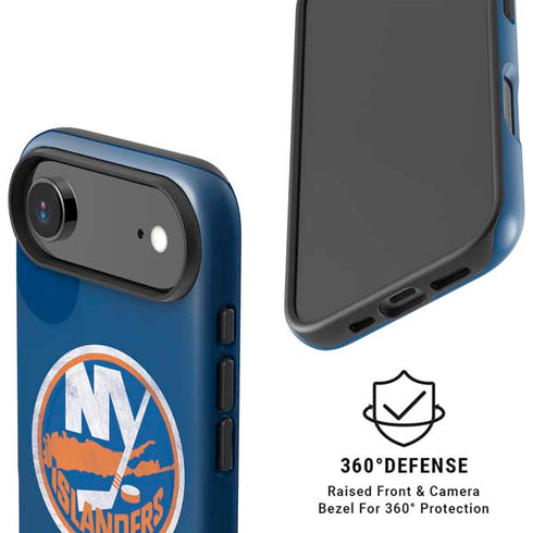NHL New York Islanders Distressed iPhone 17 Air Magsafe Impact Case