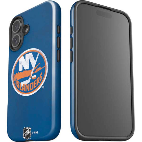 NHL New York Islanders Distressed iPhone 17 Impact Case
