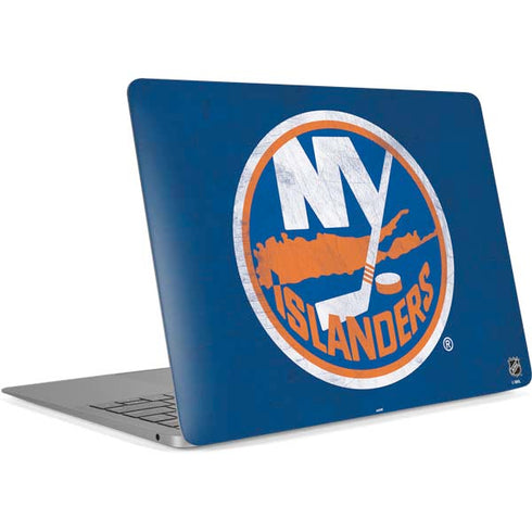 NHL New York Islanders Distressed Apple MacBook Air Skin