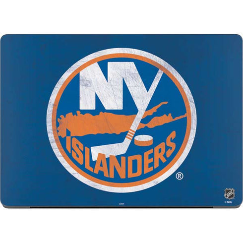 NHL New York Islanders Distressed Apple MacBook Pro 14-inch Skin