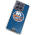 NHL New York Islanders Distressed Moto G Stylus 5G (2025) Clear Case