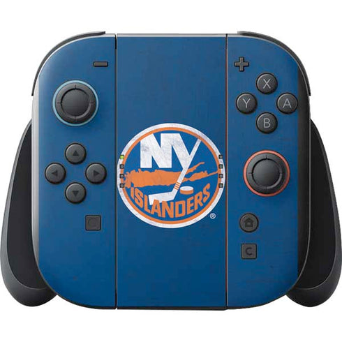 NHL New York Islanders Distressed Nintendo Switch 2 (2025) with Joy-Con Skin